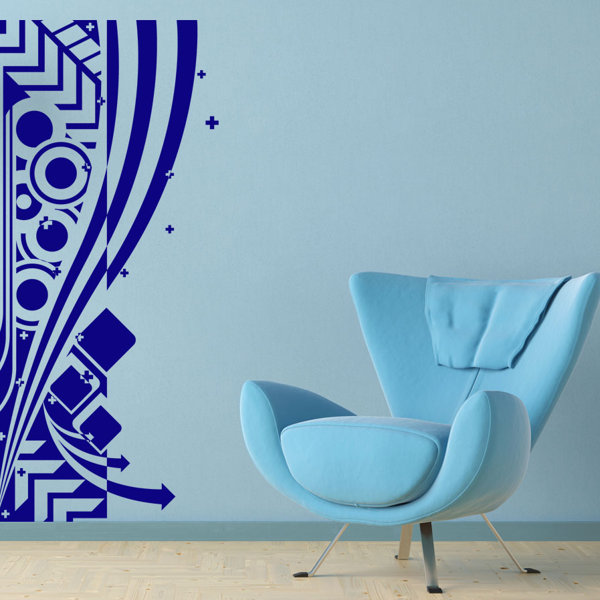 Style and Apply Abstract Modern Wall Decal Wayfair